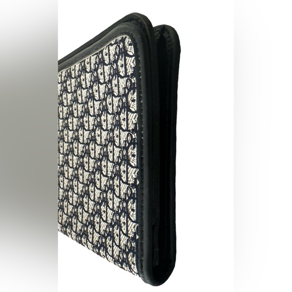 RARE Authentic Vintage Christian Dior  Canvas Checkbook Cover - Picture 5 of 9